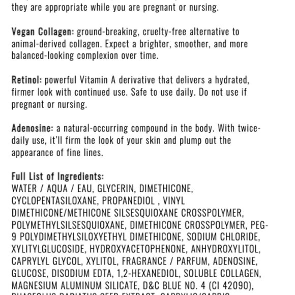 IL MAKIAGE Power Lift Plumping Cream Anti-Aging Collagen-Boost Priming NEW NIB - Picture 4 of 7